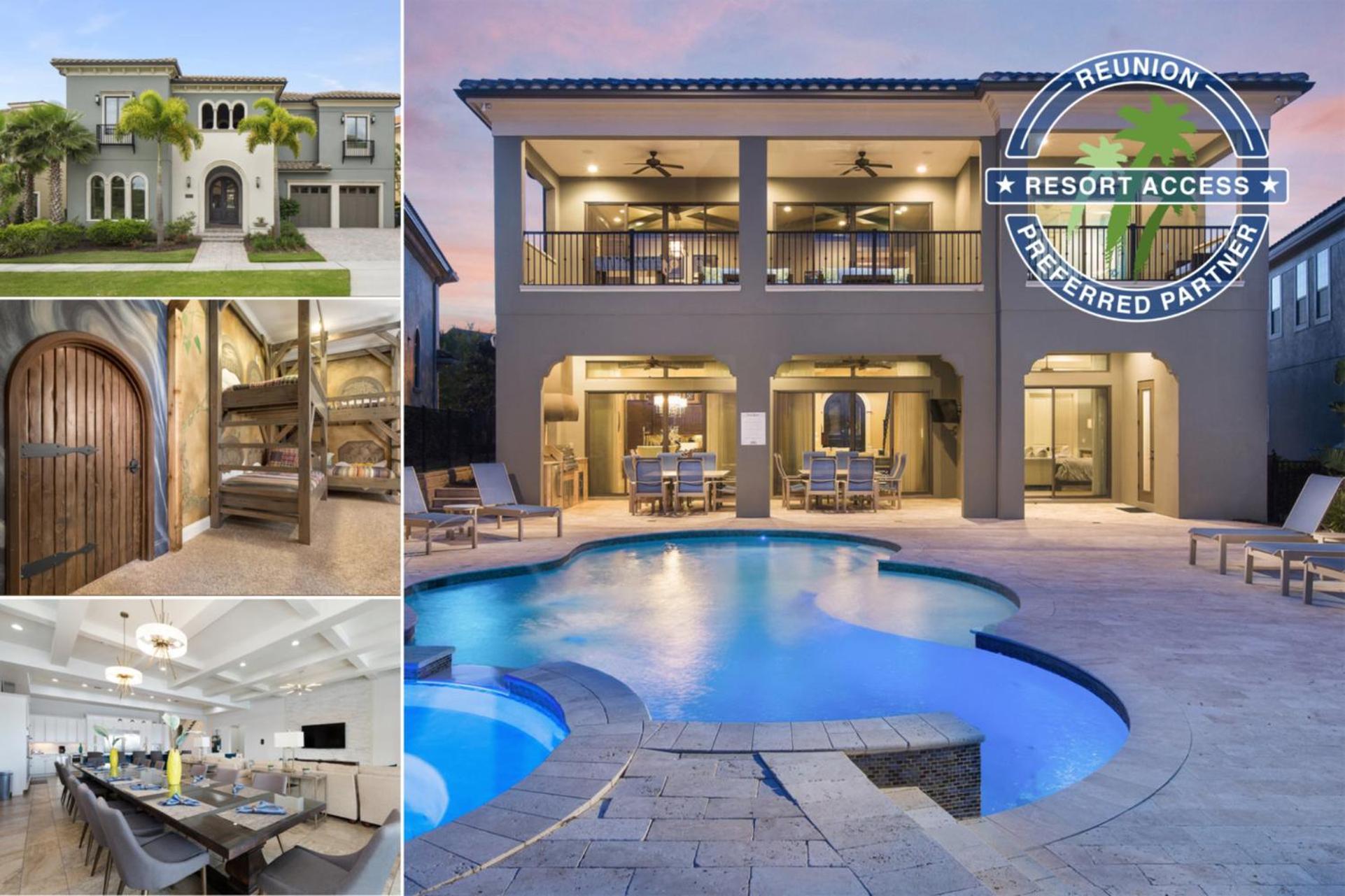 Villa Luxury On Reunion And Orlando 5169 Kissimmee
