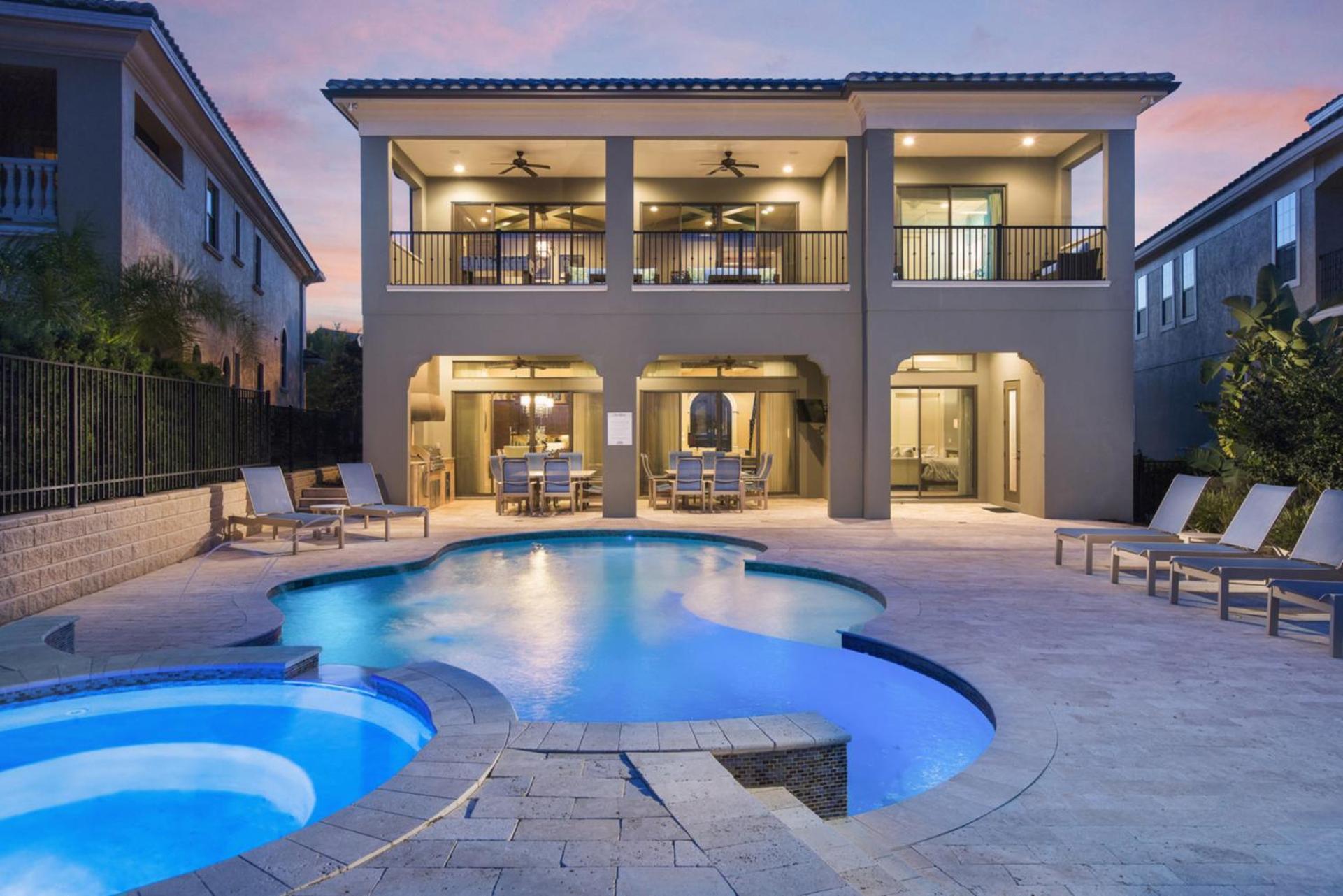 Luxury On Reunion And Orlando 5169 Villa Kissimmee